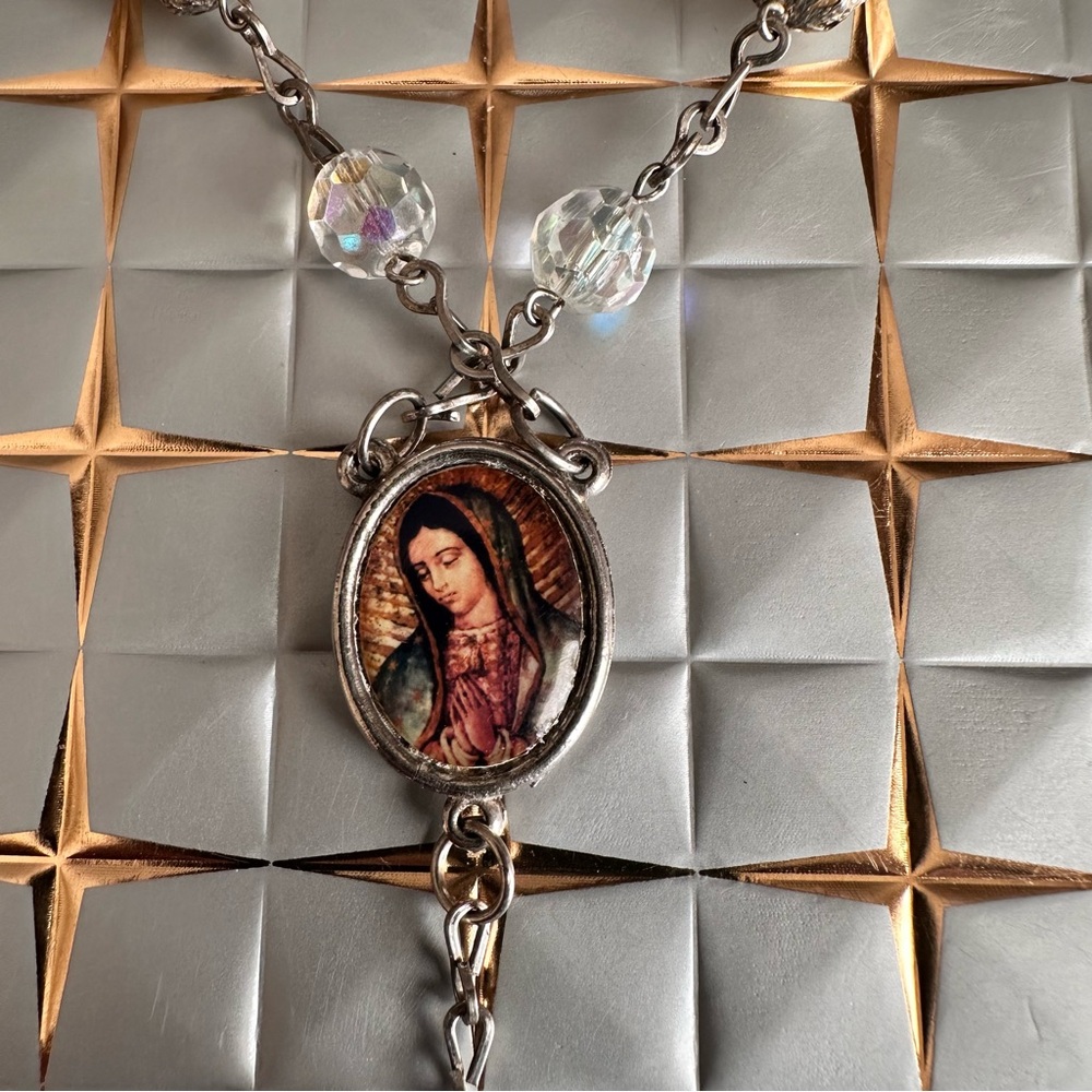 VINTAGE ST MARY , ST SHARPIL ROSARY - Picture 4 of 9